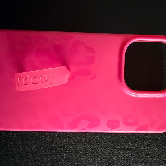iPhone 14 Pro Max Loopy Case Leopard Pink - Picture 5 of 5